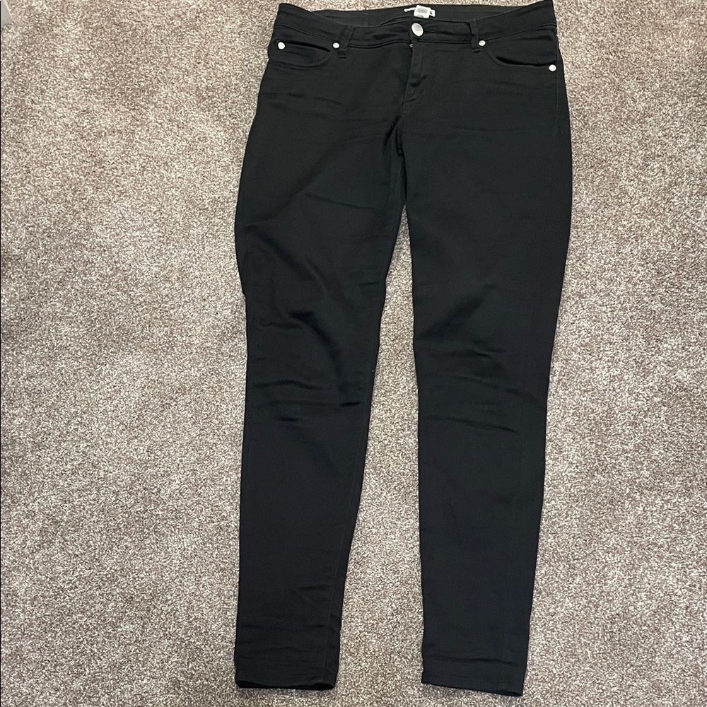 Express Black Denim Jeans